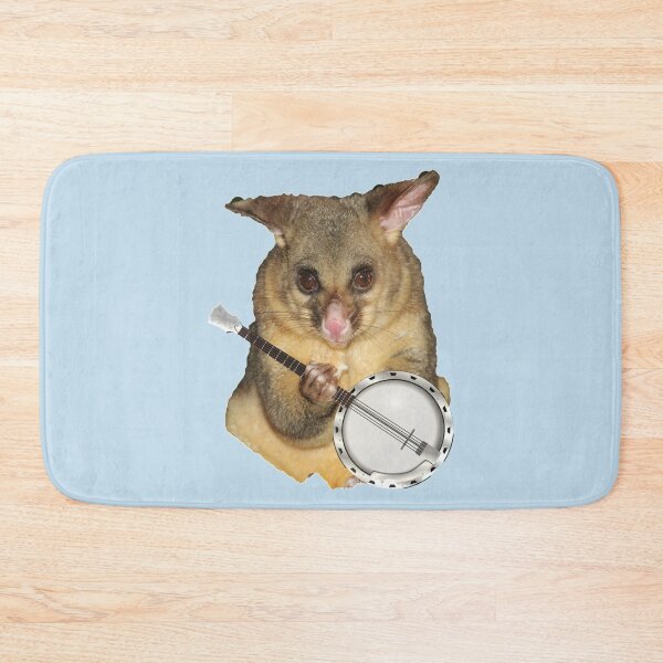 Item preview, possum playing banjo  designed and sold by enerationwear.
