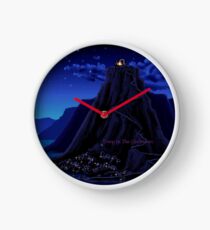 Monkey Island Deep in the Caribbean Clock
