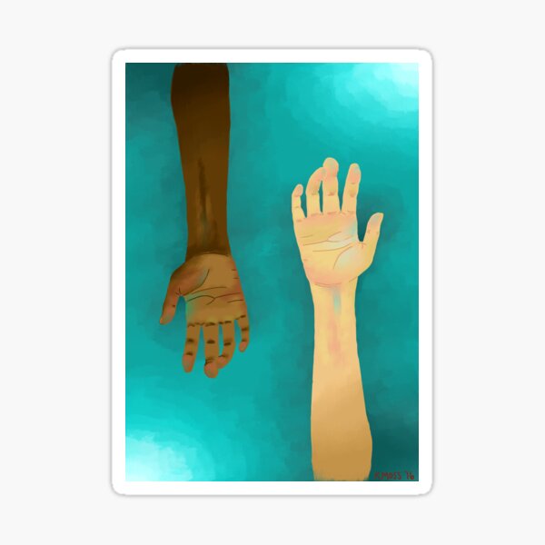 Hands Sticker