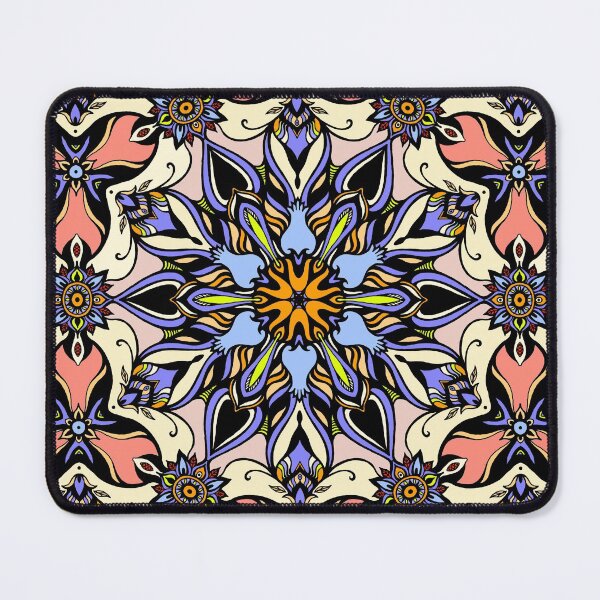 Item preview, abstract mandala pattern #17 designed and sold by MandalaFlowerArt.