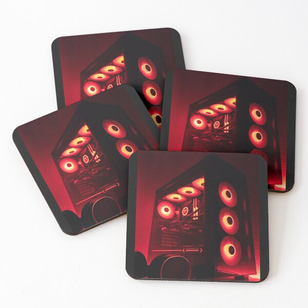 Item preview, Gaming PC in dark red lighting  designed and sold by enerationwear.