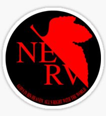NERV ver.black Sticker