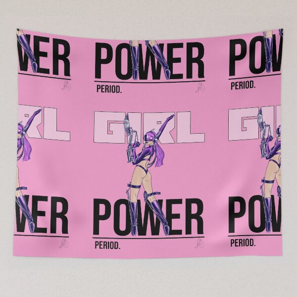 Item preview, Girl Power - Japanese Retro Aesthetic Vaporwave  designed and sold by Henokkibret.