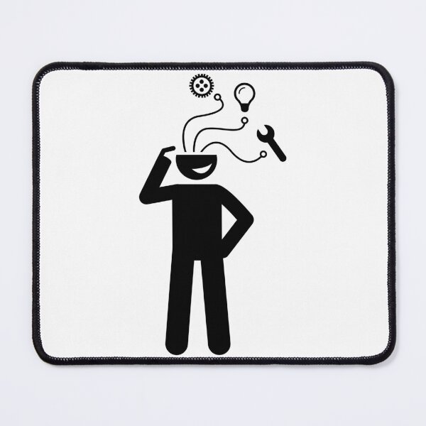 Item preview, Skillful Man - Person Stickman - Black Version designed and sold by Stickman--.