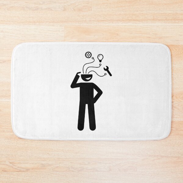 Item preview, Skillful Man - Person Stickman - Black Version designed and sold by Stickman--.