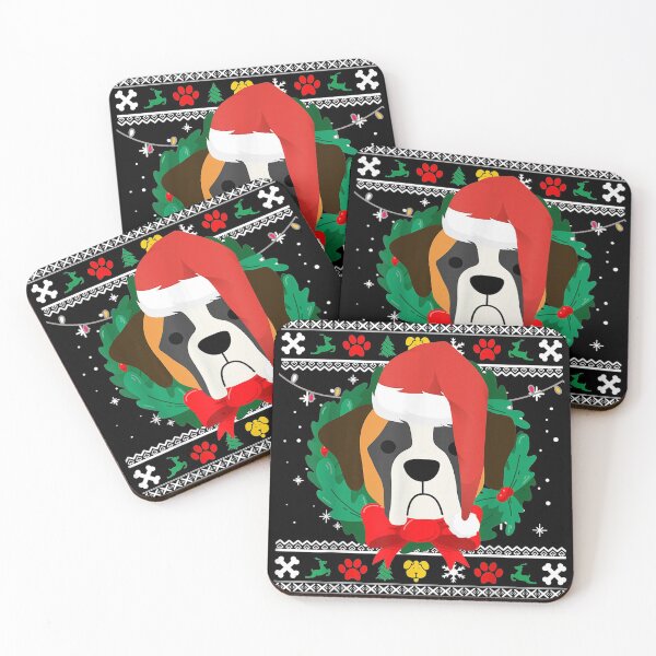 Item preview, Saint Bernard Ugly Christmas  designed and sold by blockerbab.