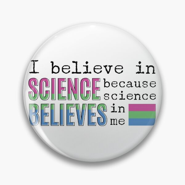 Item preview, Pride Science (Polysexual Flag) Version 2 in Black designed and sold by SingeDesigns.
