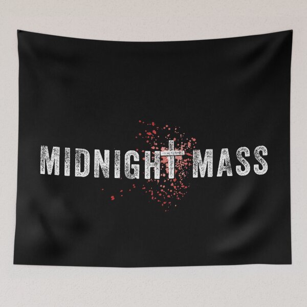 Item preview, Midnight Mass white cross designed and sold by PincGeneral.