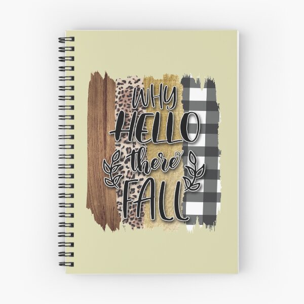Item preview, Why Hello There Fall Plaid And Leopard Print designed and sold by ChicoryJunction.