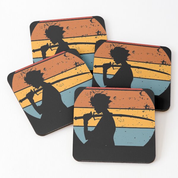 Item preview, Samurai Champloo Mugen Sunset Silhouette, Mugen Samurai Champloo Black Text Classic designed and sold by JoanLambert01.
