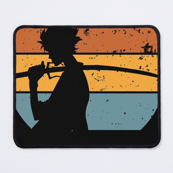 Item preview, Samurai Champloo Mugen Sunset Silhouette, Mugen Samurai Champloo Black Text Classic designed and sold by JoanLambert01.