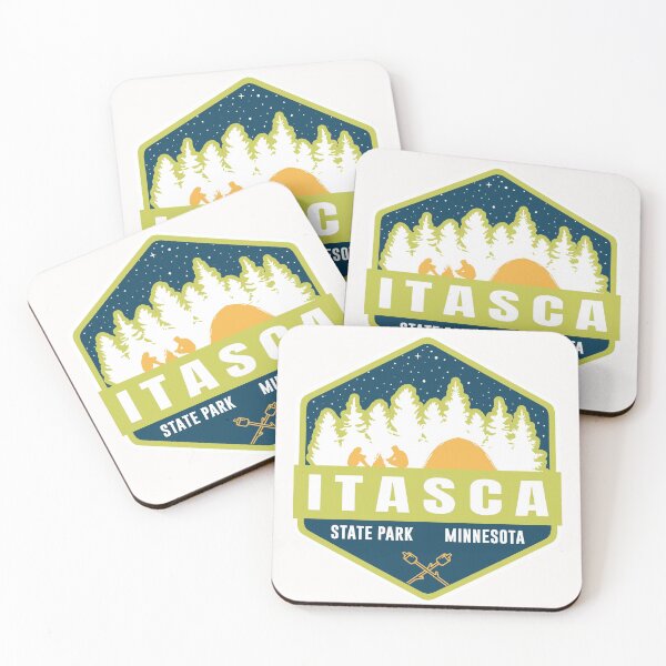 Item preview, Itasca State Park Hexagon Logo designed and sold by VanyaKar.