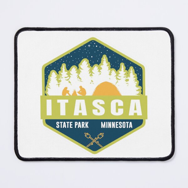 Item preview, Itasca State Park Hexagon Logo designed and sold by VanyaKar.