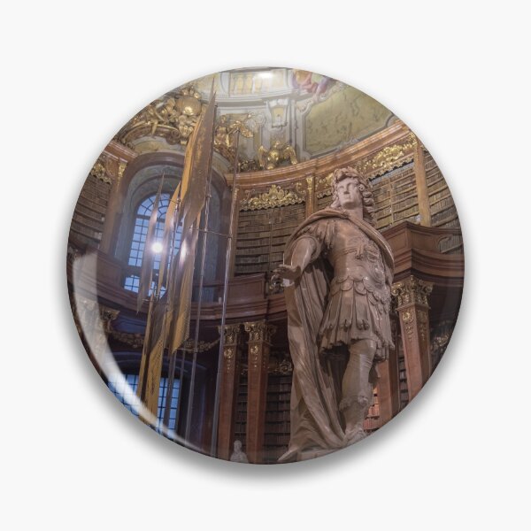 Item preview, Old Austrian National Library in Vienna designed and sold by mitzobs.