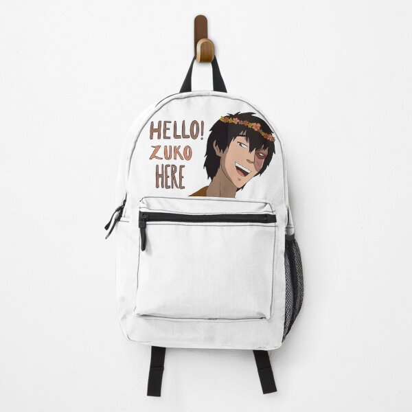 Item preview, Hello Zuko Here  Avatar The Last Airbender Backpack  designed and sold by wrongcamouflage.