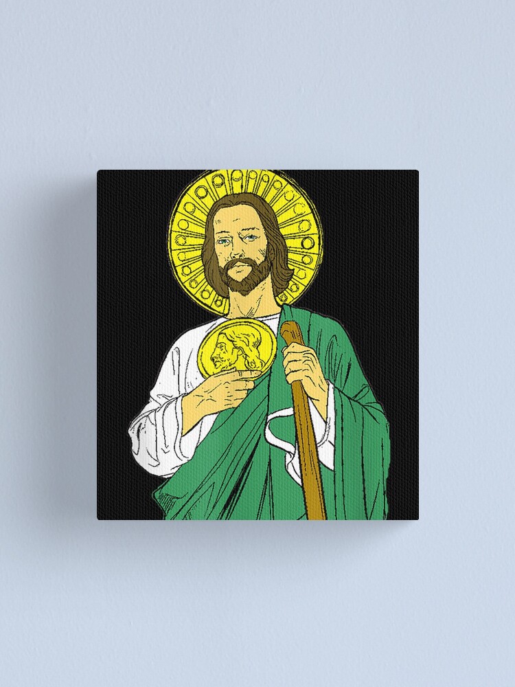 San Judas ST. JUDE Saint Jude Catholic tee Canvas Print