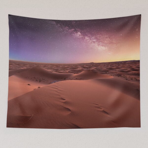 Item preview, Sahara desert near Merzouga, Morocco , Africa at night designed and sold by mitzobs.