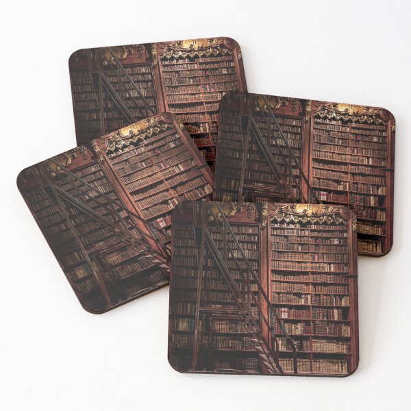 Item preview, Old bookshelf at Austrian National Library in Vienna designed and sold by mitzobs.