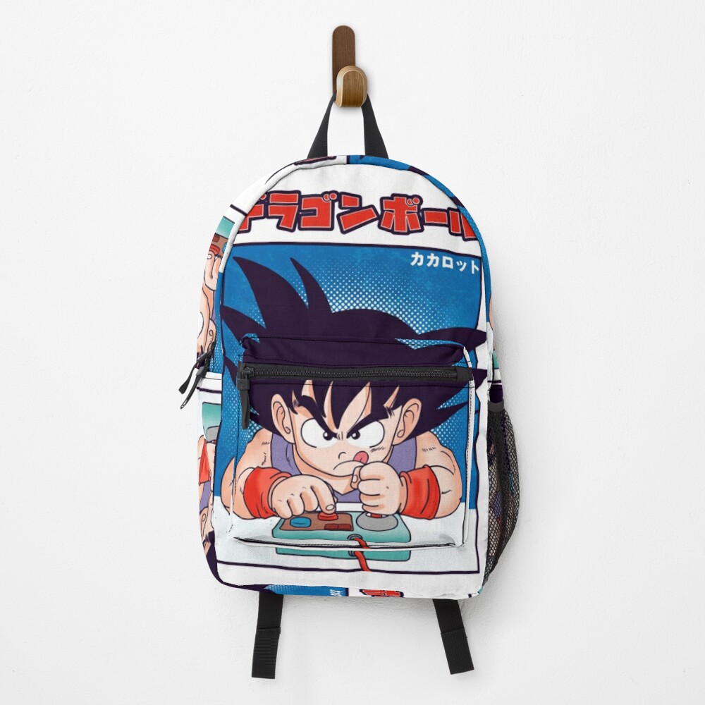 Rare DBZ Dragonball Dragon Ball Z Backpack Navy Orange New With Tags