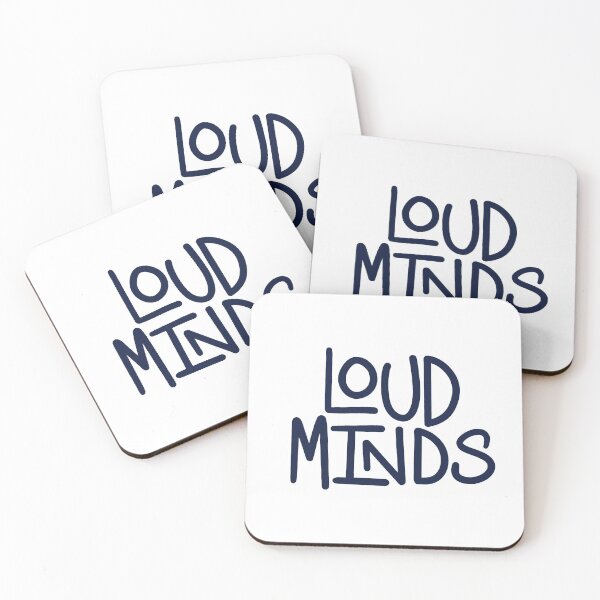 Item preview, Loud Minds (Blue) designed and sold by LovinthWow.