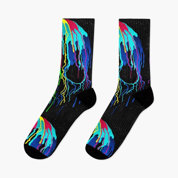Item preview, skull colors rainbow designed and sold by cat poe.
