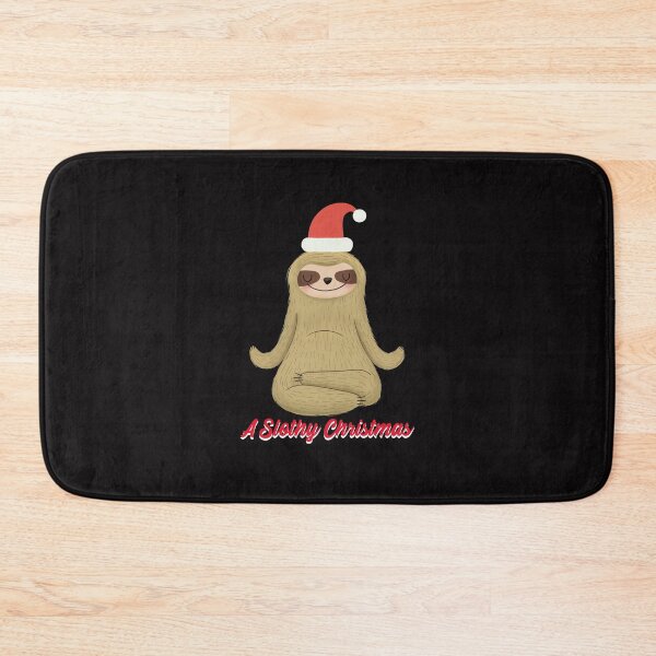Item preview, A Slothy Christmas Sloth tee designed and sold by lach3.