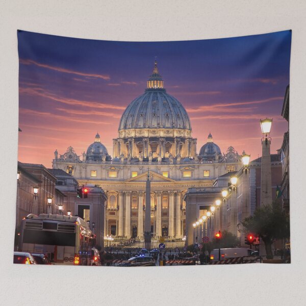 Item preview, Saint Peter Basilica in Vatican City at Rome, Italy designed and sold by mitzobs.
