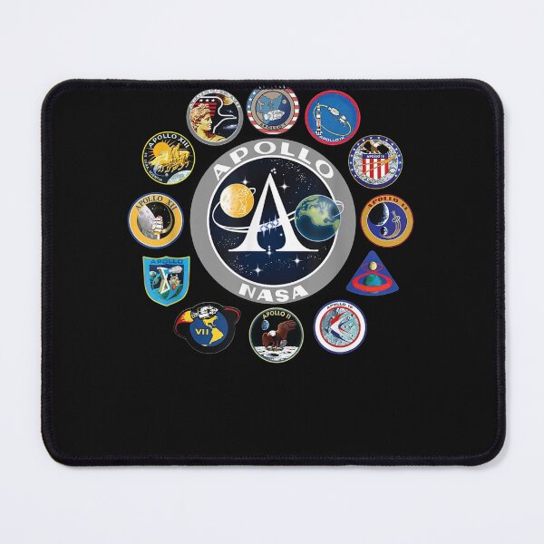 Item preview, Apollo Missions Patch Badge, NASA Space Program designed and sold by letuneur.