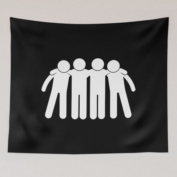 Item preview, Copy of Friendship Stickman - Whie Version designed and sold by Stickman--.