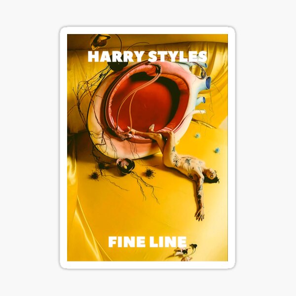 "Fine Line Vinyl Poster" Sticker for Sale by davhoover3 Redbubble