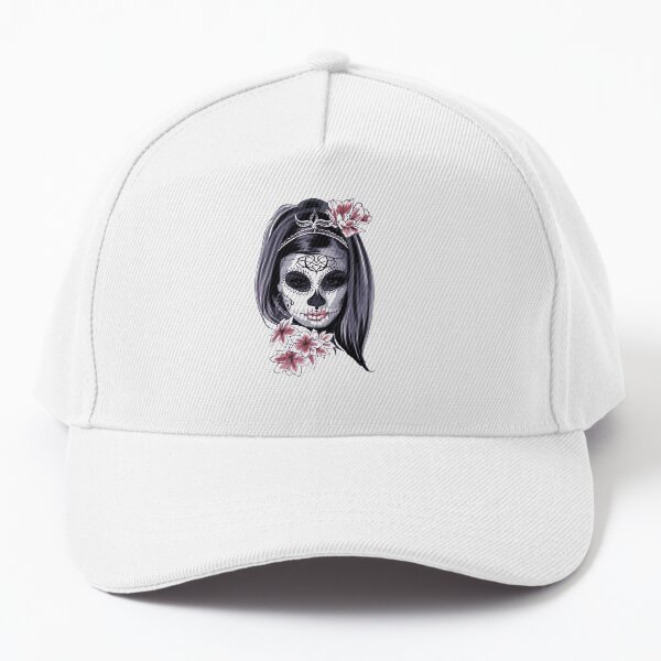 Skull woman Baseball Cap