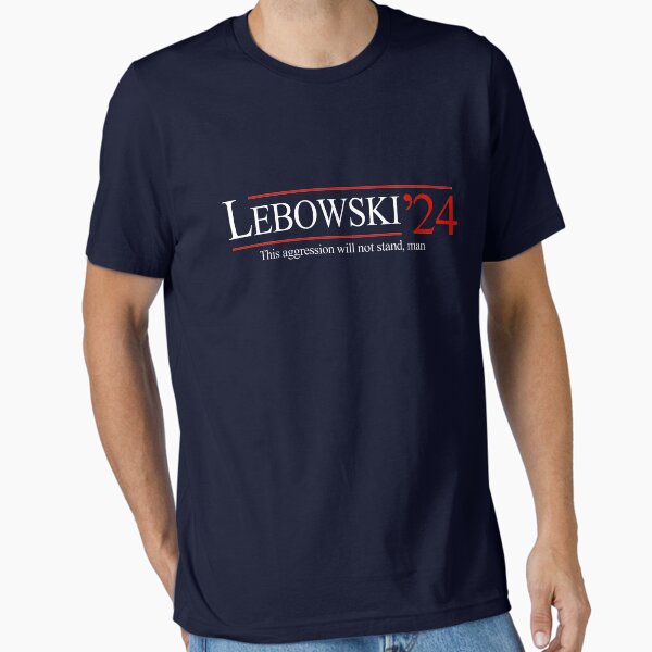 Vista previa del artículo con la obra «Lebowski 2024», diseñado y vendido por Primotees.
