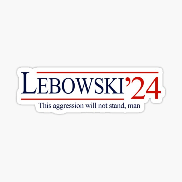 Lebowski 2024 Sticker