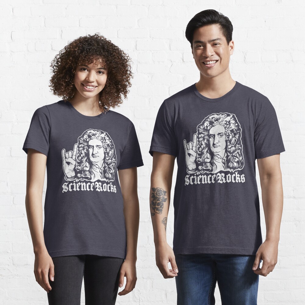Sir Isaac Newton Science Rocks Essential T-Shirt