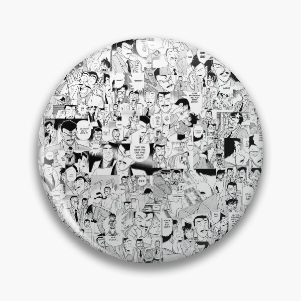 Item preview, Kogoro Mouri manga board designed and sold by Krabdab.