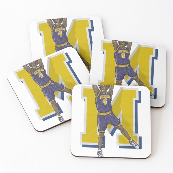 Item preview, Vintage Michigan Basketball Fab 5 Chris Webber designed and sold by MiloRogiras.
