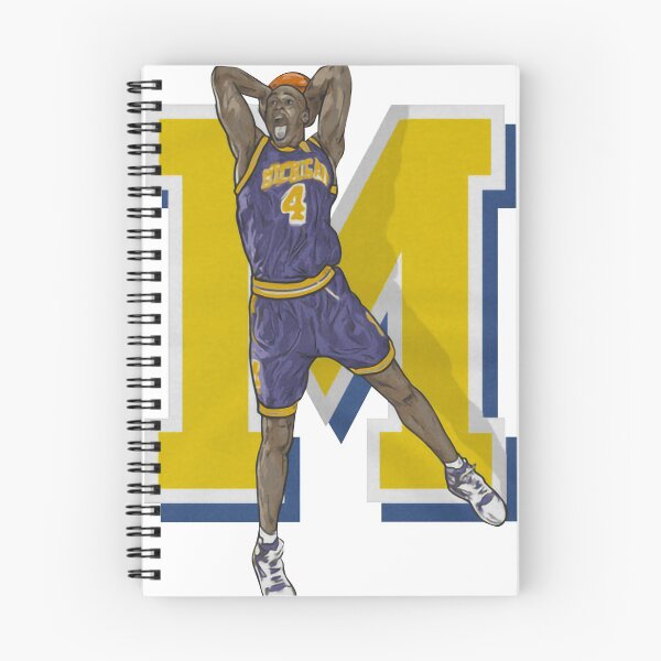 Item preview, Vintage Michigan Basketball Fab 5 Chris Webber designed and sold by MiloRogiras.