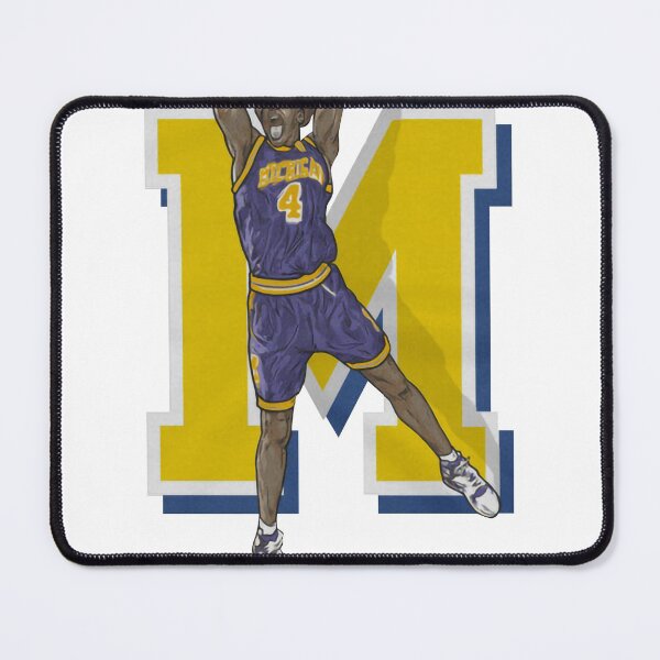 Item preview, Vintage Michigan Basketball Fab 5 Chris Webber designed and sold by MiloRogiras.