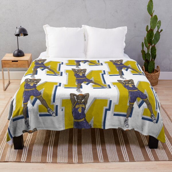 Item preview, Vintage Michigan Basketball Fab 5 Chris Webber designed and sold by MiloRogiras.