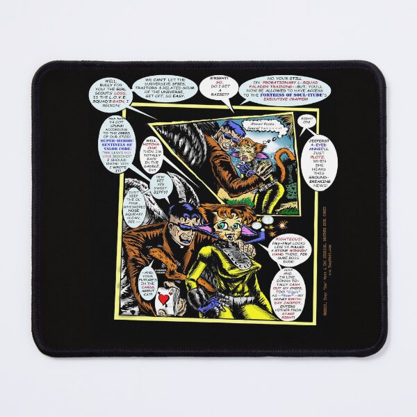 Item preview, Brother Soul Comic Magazine #4: Enter Sam, Man! ( Page FIFTEEN "Do I Get a raise? " Pop-Art Print ) designed and sold by TexWatt.