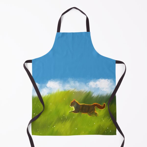 Item preview, Ginger cat blue sky green grass designed and sold by Dearlinh.