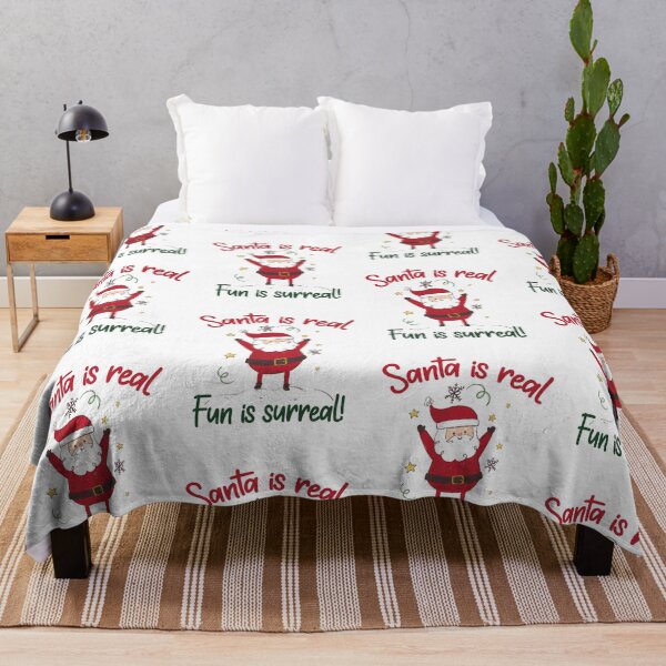 Item preview, Santa is real, Fun is Surreal! - santa designed and sold by cruzzcreation.