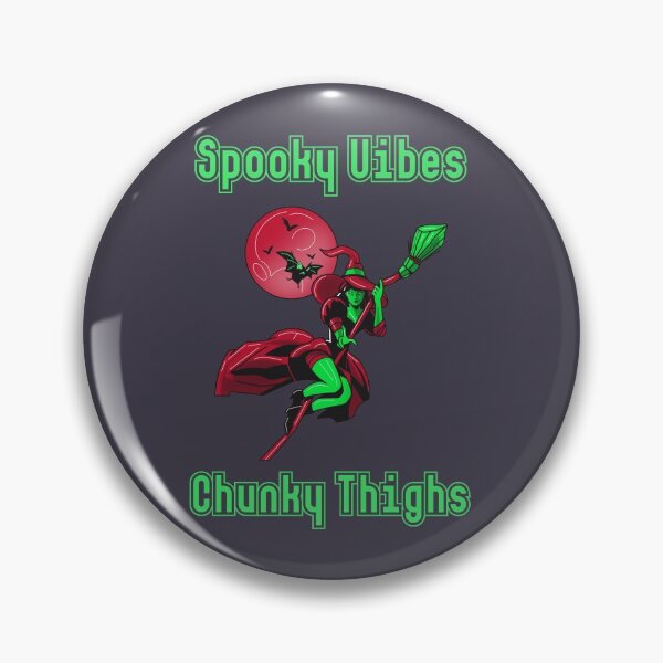 Artikelvorschau, Spooky Vibes Chunky Oberschenkel entworfen und verkauft von SewnMemories.