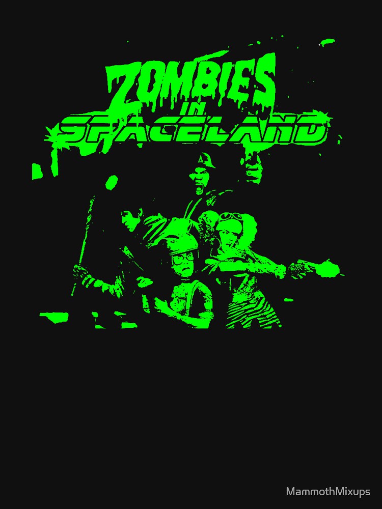 zombies in spaceland shirt