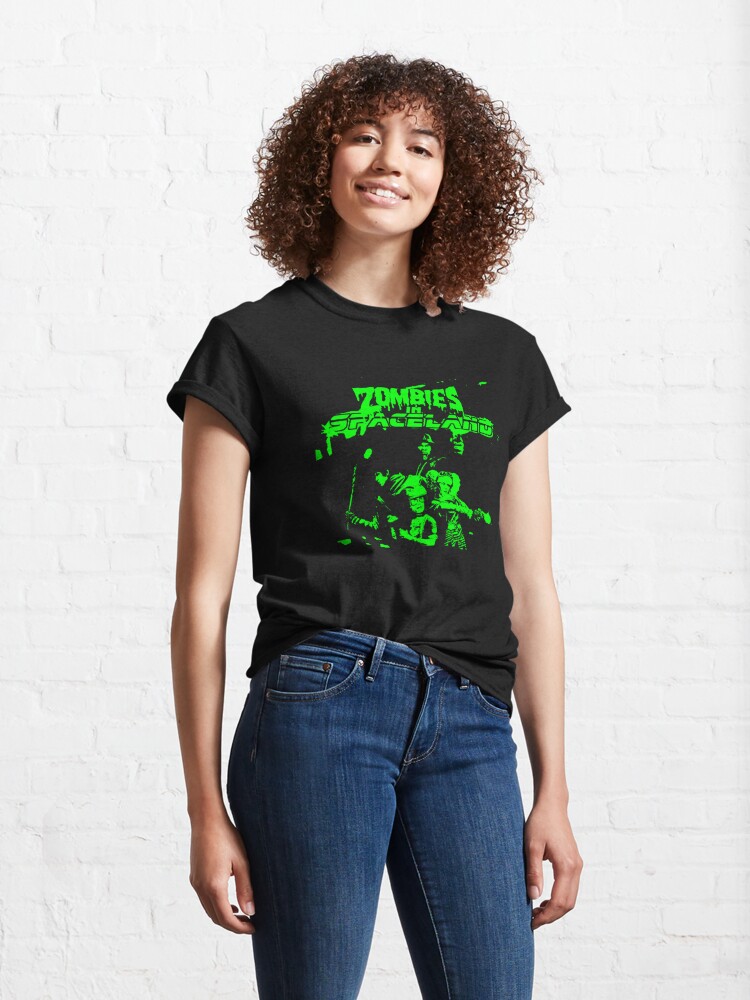 zombies in spaceland shirt