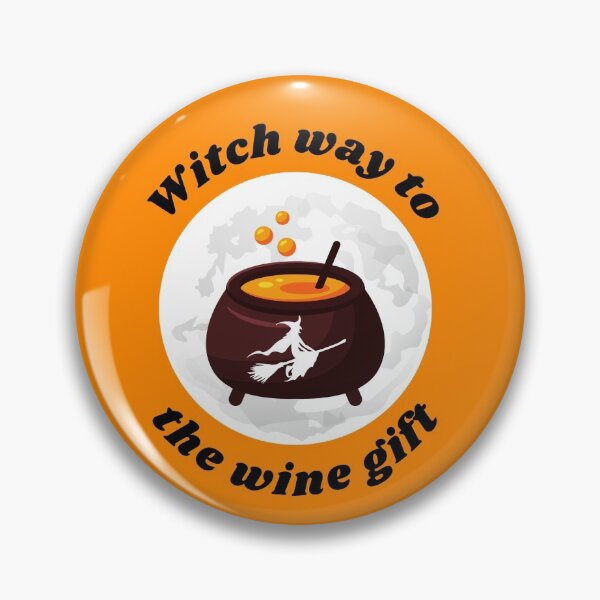 Item preview, Witch way to the wine gift designed and sold by SKYCREATION.