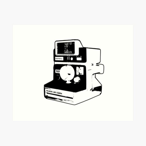 Polaroid Film Camera  Art Print