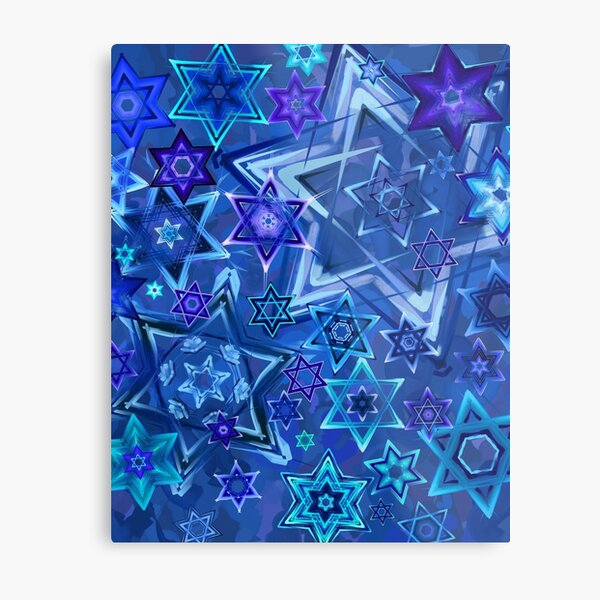 Item preview, Star of David Hanukkah Night Sky 2 designed and sold by Michael Jaecks.