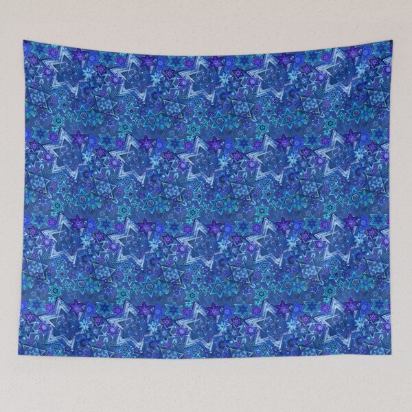 Item preview, Star of David Hanukkah Night Sky 2 designed and sold by Michael Jaecks.