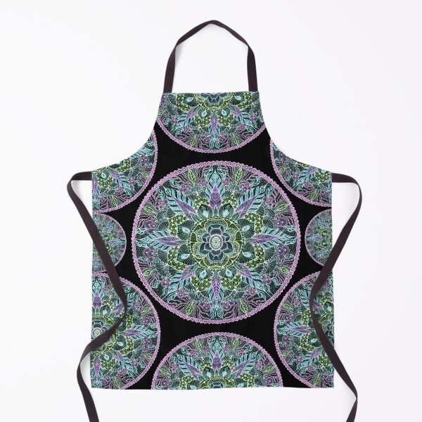 Item preview, hand drawn mandala purple and pink designed and sold by MandalaFlowerArt.